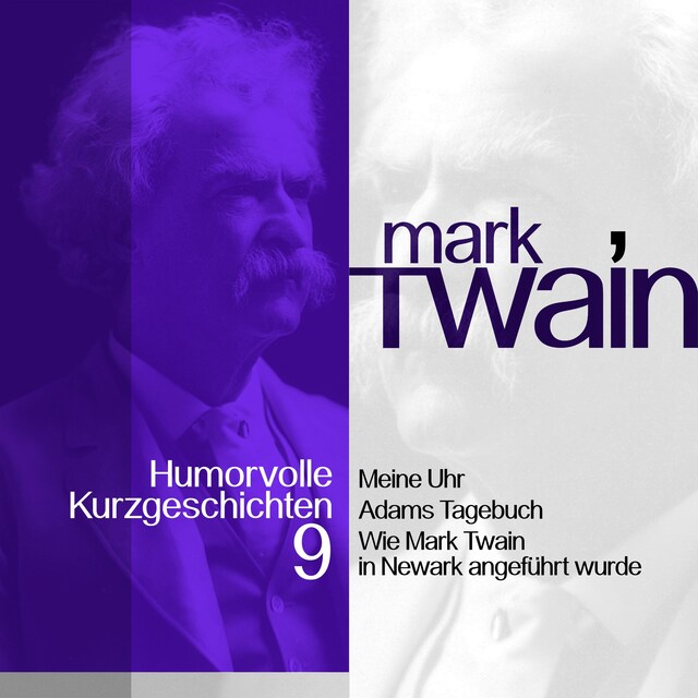 Book cover for Mark Twain: Humorvolle Kurzgeschichten 9