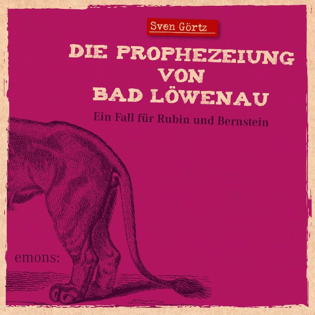 Buchcover für Die Prophezeiung von Bad Löwenau