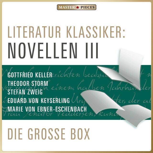 Couverture de livre pour Literatur Klassiker: Novellen III