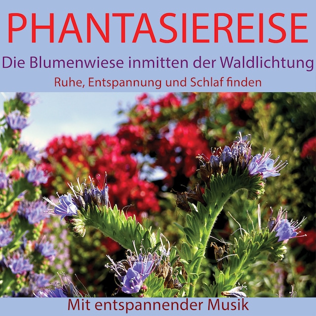 Book cover for Phantasiereise: Die Blumenwiese inmitten der Waldlichtung