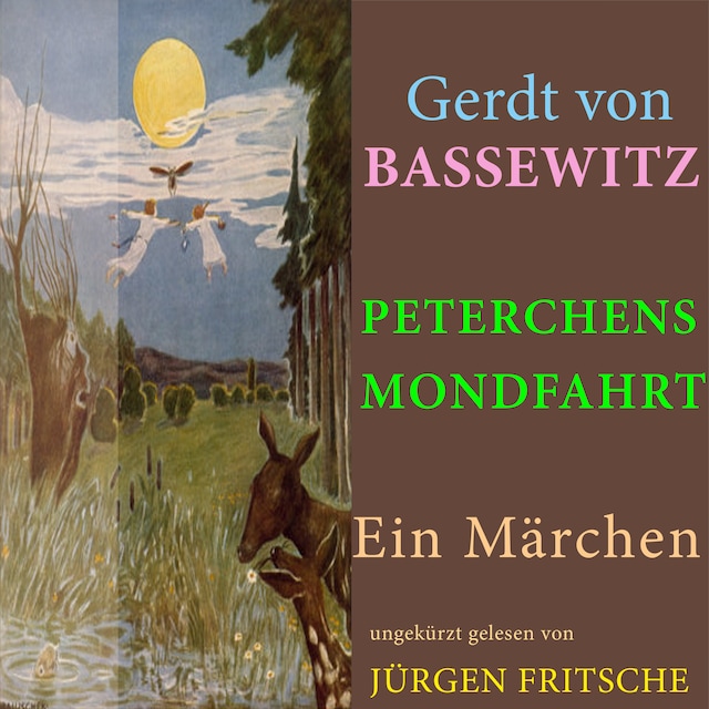 Kirjankansi teokselle Gerdt von Bassewitz: Peterchens Mondfahrt