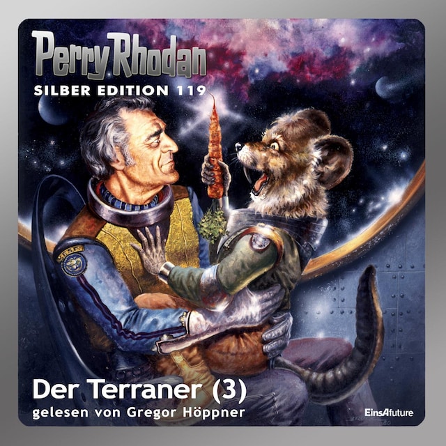 Okładka książki dla Perry Rhodan Silber Edition 119: Der Terraner (Teil 3)