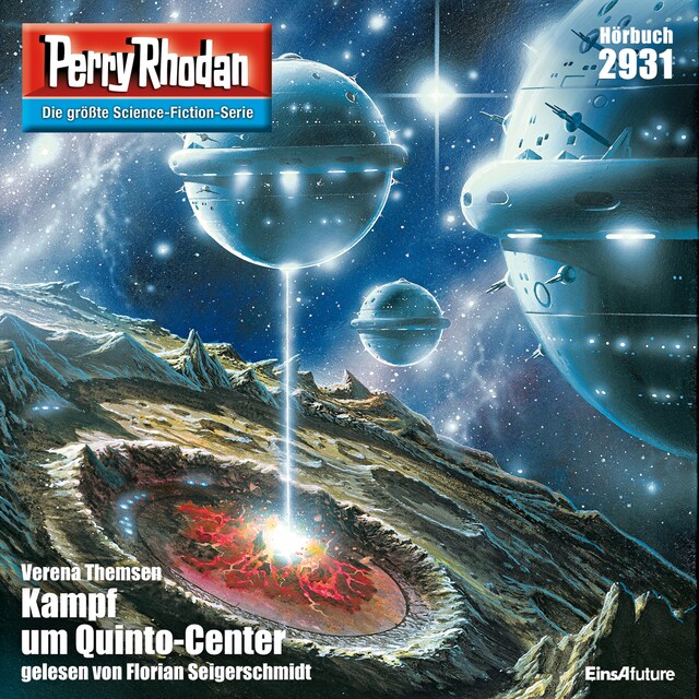 Book cover for Perry Rhodan Nr. 2931: Kampf um Quinto-Center