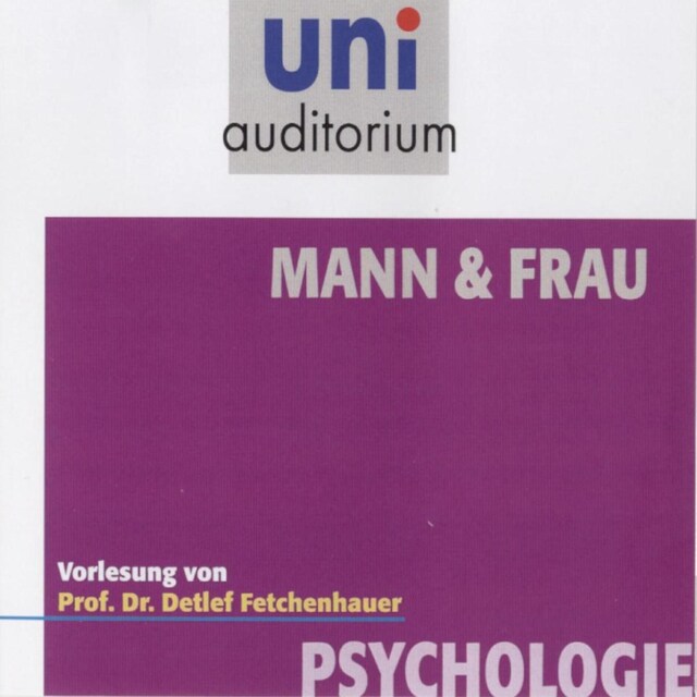 Buchcover für Mann & Frau