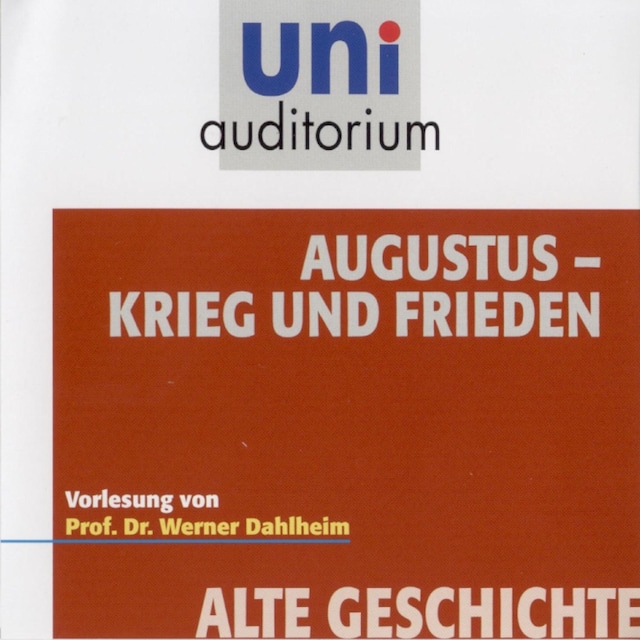 Book cover for Augustus - Krieg und Frieden