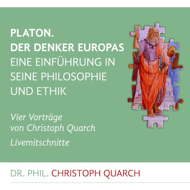 Kirjankansi teokselle Platon. Der Denker Europas