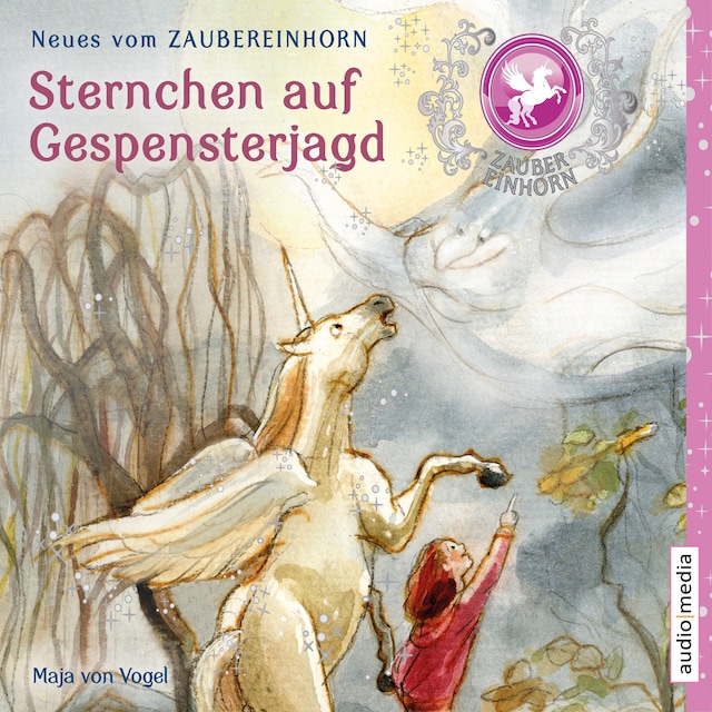 Copertina del libro per Zaubereinhorn - Sternchen auf Gespensterjagd