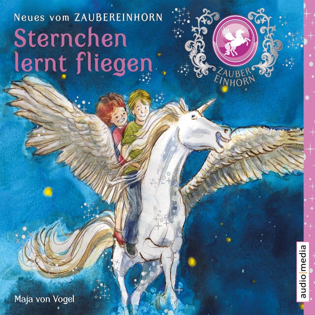Copertina del libro per Zaubereinhorn - Sternchen lernt fliegen