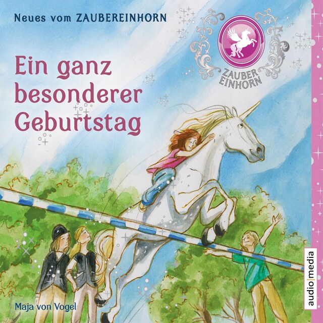 Portada de libro para Zaubereinhorn - Ein ganz besonderer Geburtstag