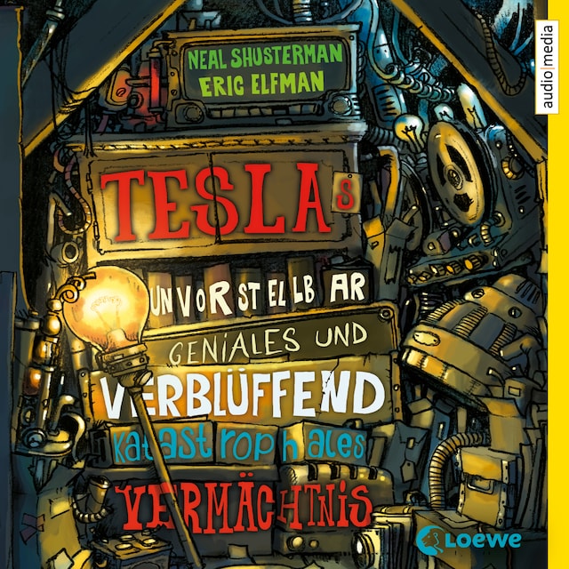 Copertina del libro per Teslas unvorstellbar geniales und verblüffend katastrophales Vermächtnis