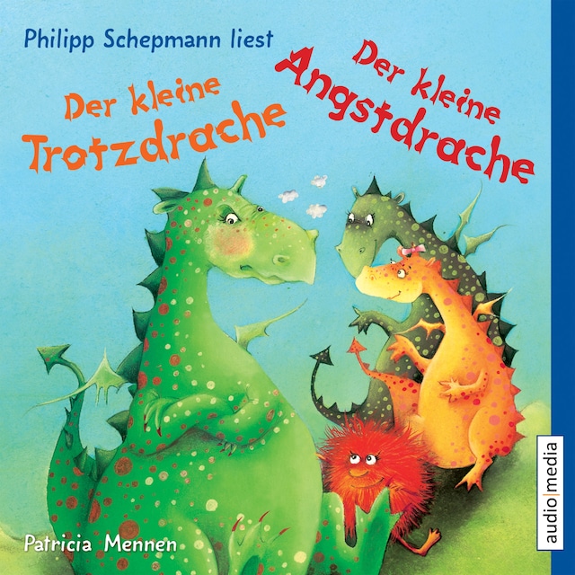 Okładka książki dla Der kleine Trotzdrache/Der kleine Angstdrache