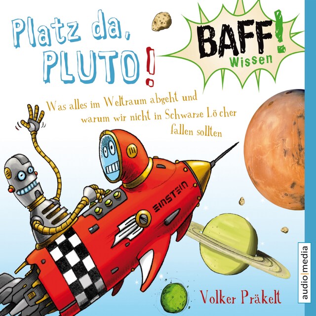 Book cover for BAFF! Wissen - Platz da, Pluto!
