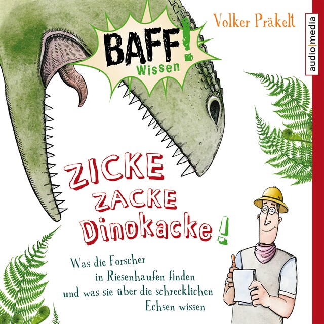 Portada de libro para Zicke Zacke Dinokacke!