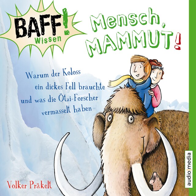 Kirjankansi teokselle Mensch, Mammut!