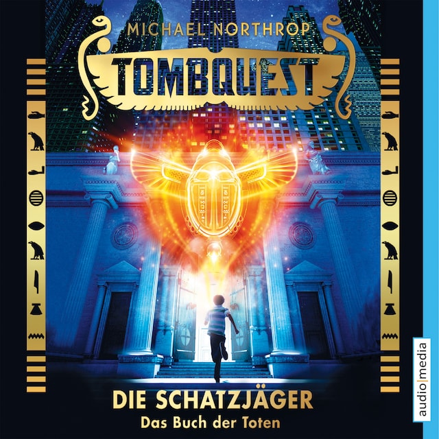 Book cover for Tombquest - Die Schatzjäger. Das Buch der Toten