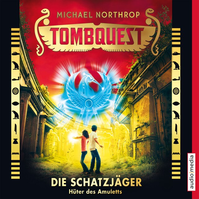 Book cover for Tombquest - Die Schatzjäger. Hüter des Amuletts