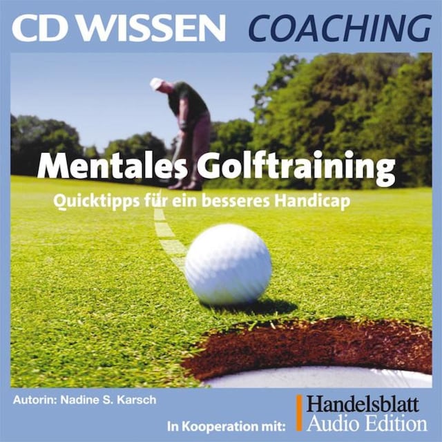 Book cover for Mentales Golftraining