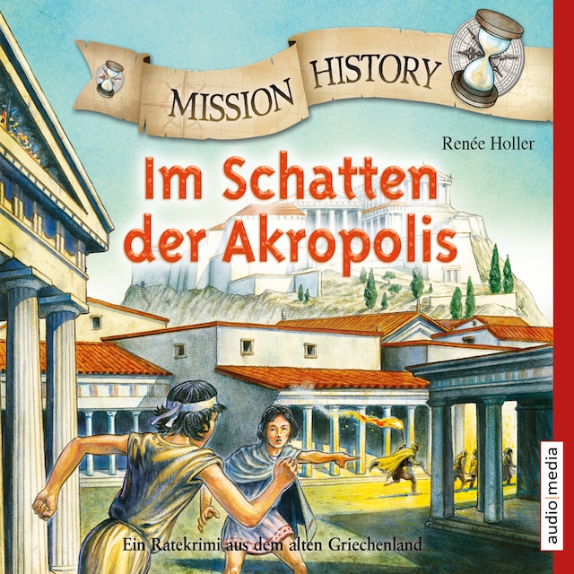 Buchcover für Mission History - Im Schatten der Akropolis