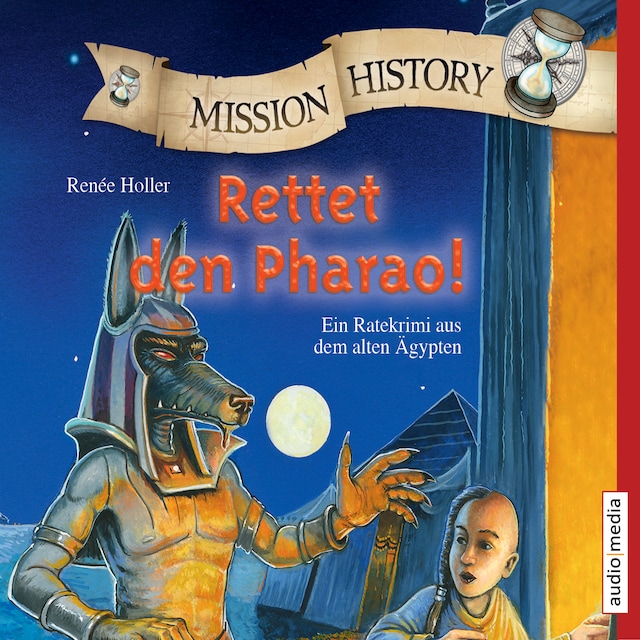 Buchcover für Mission History - Rettet den Pharao!