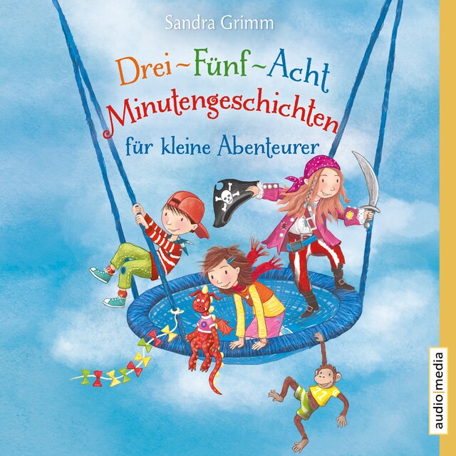 Buchcover für Drei-Fünf-Acht-Minutengeschichten für kleine Abenteurer