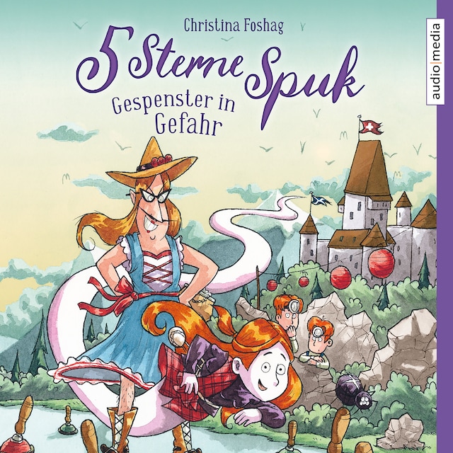 Book cover for 5 Sterne Spuk – Gespenster in Gefahr