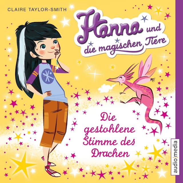 Book cover for Hanna und die magischen Tiere. Die gestohlene Stimme des Drachen