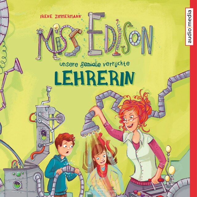 Buchcover für Miss Edison. Unsere (geniale) verrückte Lehrerin