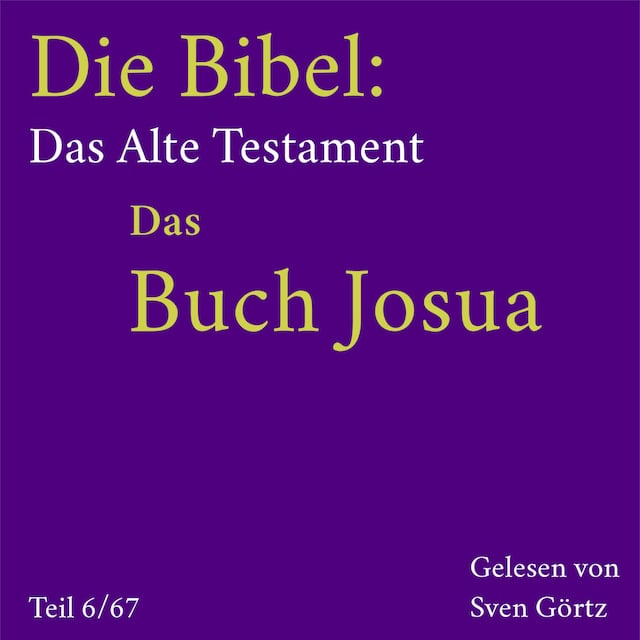 Buchcover für Die Bibel – Das Alte Testament: Das Buch Josua