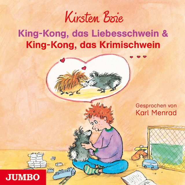 Kirjankansi teokselle King-Kong, das Liebesschwein & King-Kong, das Krimischwein