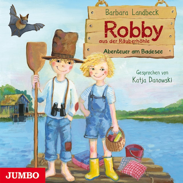 Book cover for Robby aus der Räuberhöhle. Abenteuer am Badesee [Band 3]