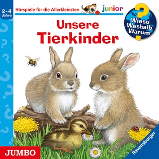 Unsere Tierkinder (Wieso? Weshalb? Warum? JUNIOR, Folge 15) als Hörbuch