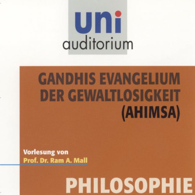 Buchcover für Gandhis Evangelium der Gewaltlosigkeit (Ahimsa)