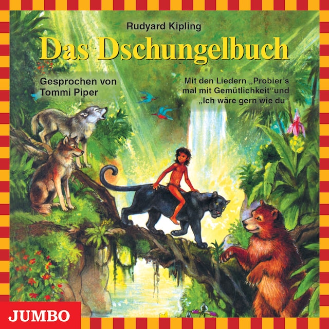 Couverture de livre pour Das Dschungelbuch