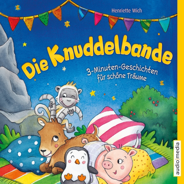 Bogomslag for Die Knuddelbande – 3-Minuten-Geschichten für schöne Träume (Band 1)