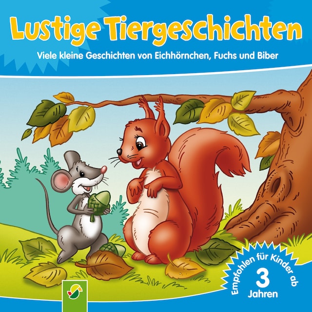 Book cover for Lustige Tiergeschichten