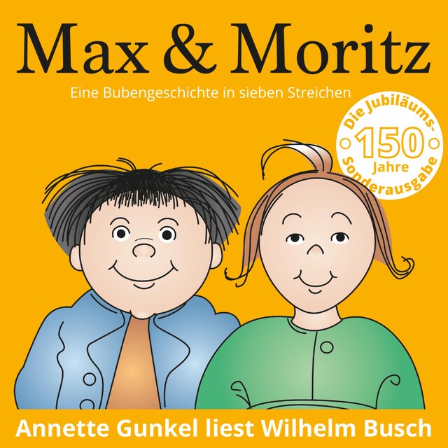 Book cover for Max & Moritz - Eine Bubengeschichte in sieben Streichen
