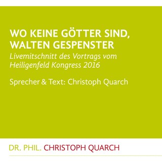 Wo keine Götter sind, walten Gespenster als Hörbuch