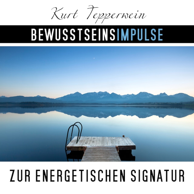 Buchcover für Bewusstseinsimpulse zur energetischen Signatur