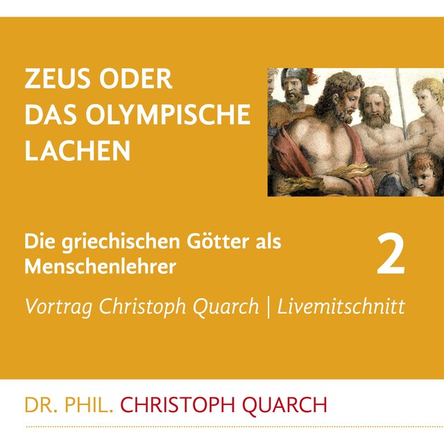 Couverture de livre pour Zeus oder das olympische Lachen