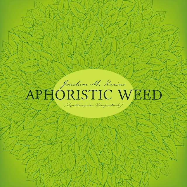 Book cover for Aphoristic Weed