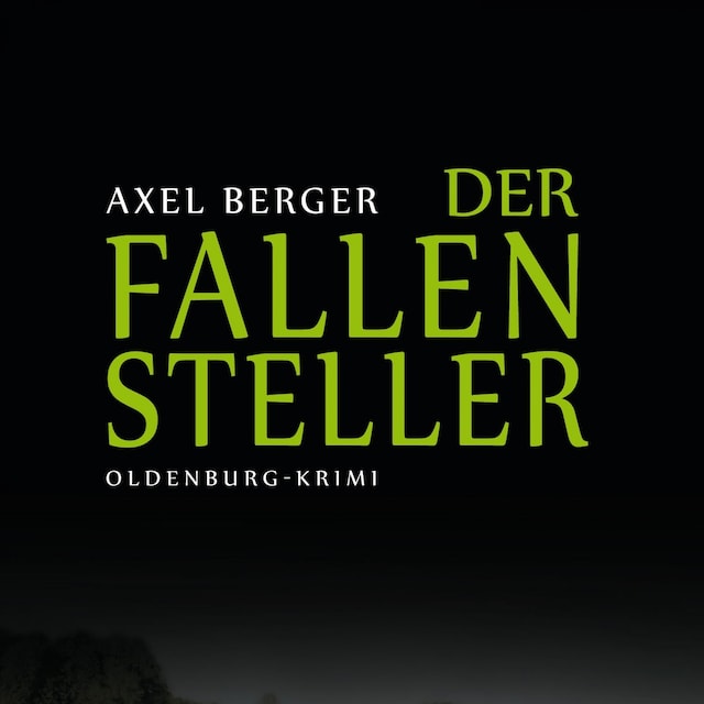 Kirjankansi teokselle Der Fallensteller