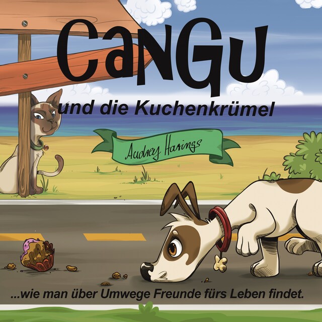 Copertina del libro per Cangu und die Kuchenkrümel