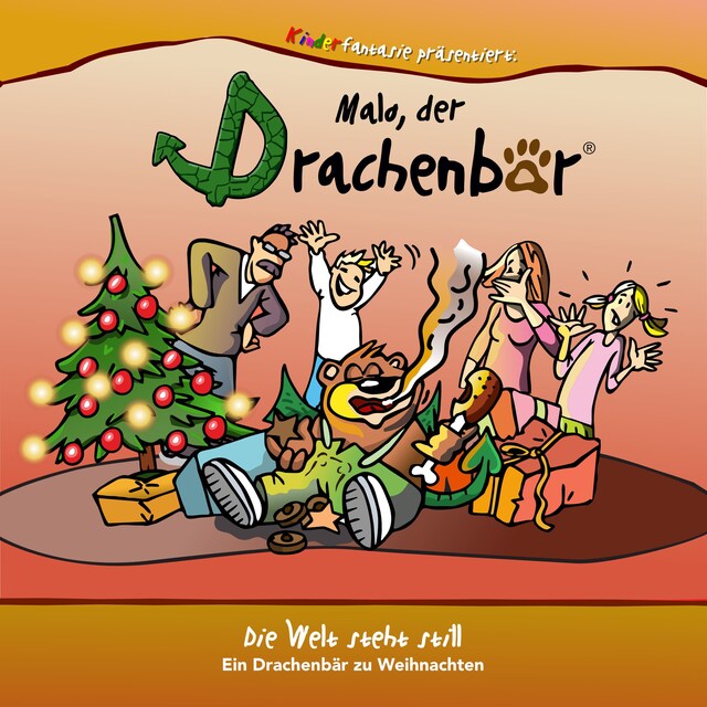 Book cover for Die Welt steht still - Ein Drachenbär zu Weihnachten