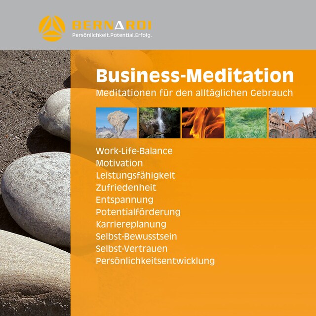 Okładka książki dla Business-Meditation