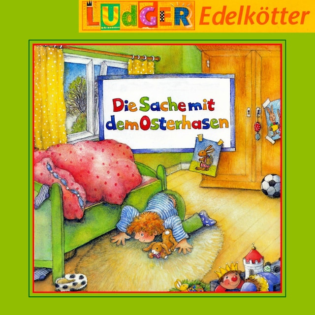 Book cover for Die Sache mit dem Osterhasen