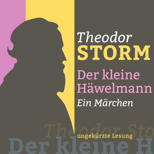 Book cover for Theodor Storm: Der kleine Häwelmann
