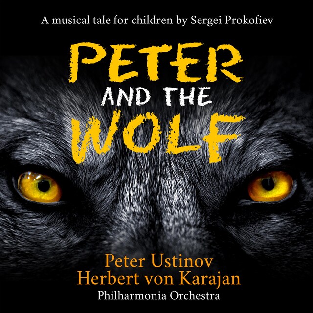 Book cover for Peter and the Wolf