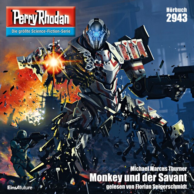 Okładka książki dla Perry Rhodan 2943: Monkey und der Savant