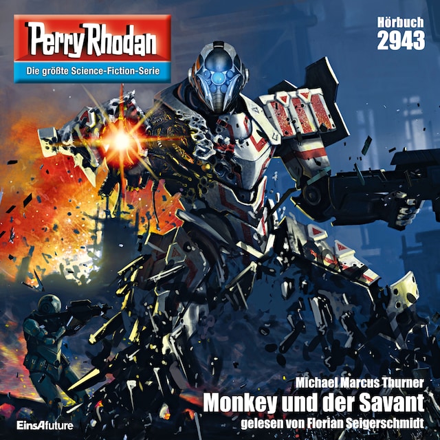 Boekomslag van Perry Rhodan 2943: Monkey und der Savant