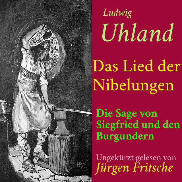 Book cover for Ludwig Uhland: Das Lied der Nibelungen